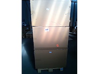 Stapelbare stoelen met armleuningen, glasvezelversterkt, laadvermogen tot 250 kg - geel (x6) - afbeelding 7 van  7