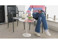 Stapelbare stoelen met armleuningen, glasvezelversterkt, laadvermogen tot 250 kg - grijs (x6) - afbeelding 1 van  2