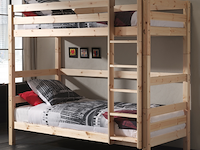 Stapelbed claire hoog - dennenhout - afbeelding 1 van  3