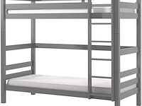Stapelbed claire hoog - grijs - afbeelding 3 van  4