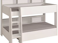 Stapelbed leo incl. matrasbodems - eik - afbeelding 1 van  7