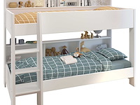 Stapelbed leo incl. matrasbodems - eik - afbeelding 6 van  7