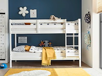 Stapelbed maren 90x200 - met lattenbodems - wit - afbeelding 5 van  6