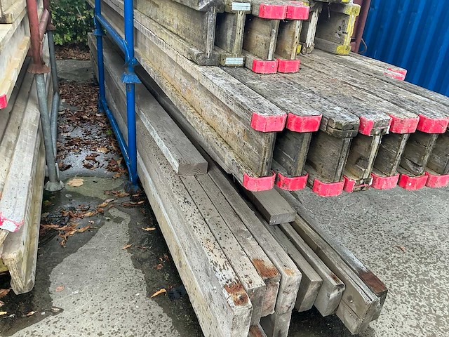 Stapeljukken met bekistingsbalken (5x) - afbeelding 7 van  7