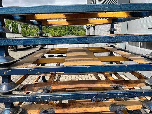 Stapelrek stapelrack stapeljuk met rongen 1300x1300x840 mm (x4) - afbeelding 3 van  6