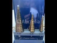 Stappenboor set stanford 3 delig - afbeelding 1 van  4