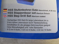 Stappenborenset 3 delig - afbeelding 4 van  5