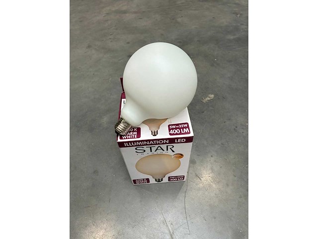 Star - 1x gloeilamp - led ice - afbeelding 1 van  1