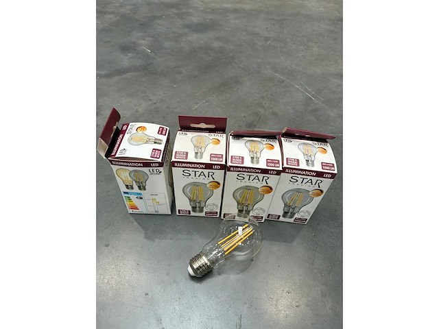 Star - 4x gloeilamp - led-verlichting - afbeelding 1 van  1