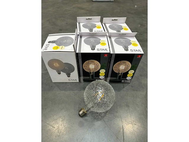 Star - 5x gloeilamp - led ice drop deco - afbeelding 1 van  1
