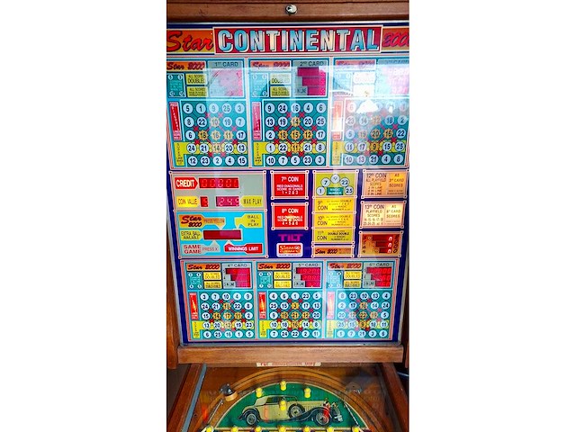 Star 2000 - flipperkast / bingokast - afbeelding 5 van  9