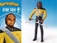 Star trek - the next generation bendyfigs - buigbare figuur lt. worf 19 cm - afbeelding 3 van  3
