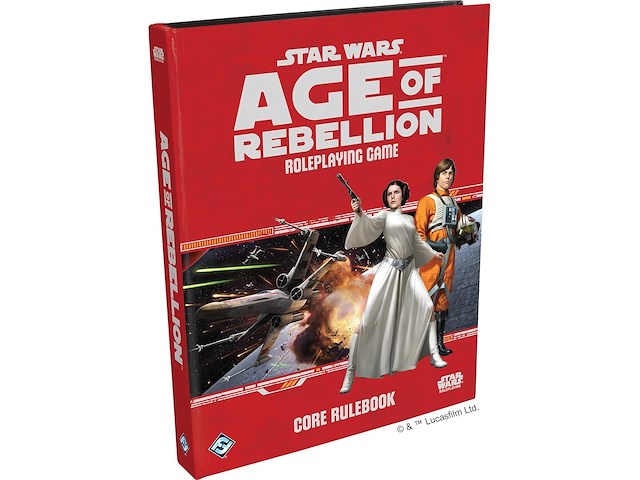 Star wars rpg: age of rebellion basisregels (engelse versie) - afbeelding 1 van  1