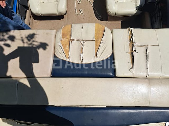 Starcraft 1710 recreatieve binnenboordboot in gebruik, dubbelassige aanhanger, accessoires - afbeelding 28 van  29