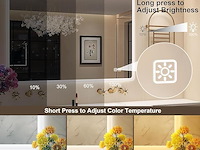 Starlead badkamerspiegel met verlichting - afbeelding 2 van  4