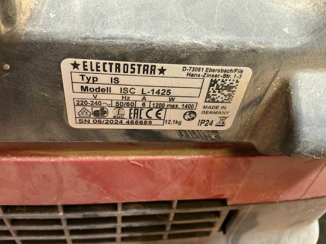 Starmix isc l-1425 industriële stofzuiger - afbeelding 4 van  4