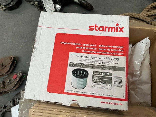 Starmix partij diverse filters stofzuiger - afbeelding 7 van  10