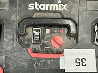 Starmix quadrix industriële accustofzuiger - afbeelding 2 van  6