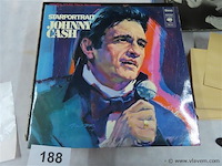 Starpotrait johnny cash - afbeelding 1 van  2