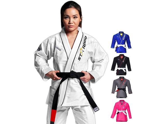 Starpro | ronin voorgekrompen premium jiu jitsu gi - afbeelding 1 van  4