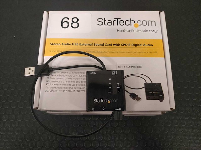 Startech - spdif - 2x converter usb-spdif - afbeelding 1 van  2