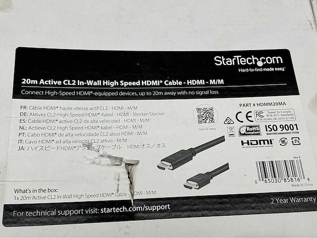 Startech hdmi kabel - afbeelding 3 van  3