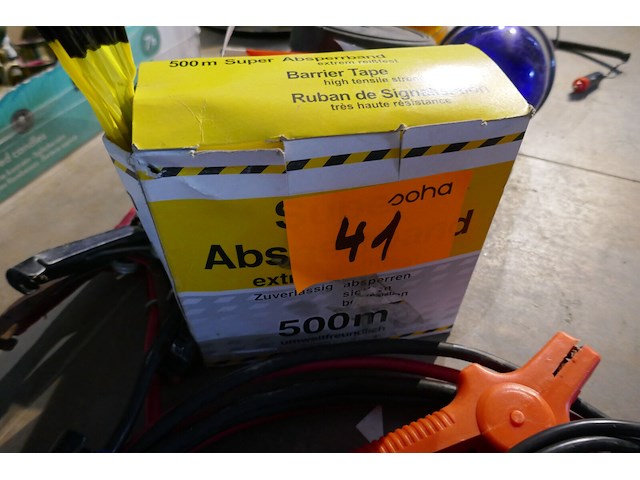Startkabels en verkeersmateriaal - afbeelding 2 van  4