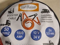 Startkabelset 3,5 m 12+24v 1000 amp