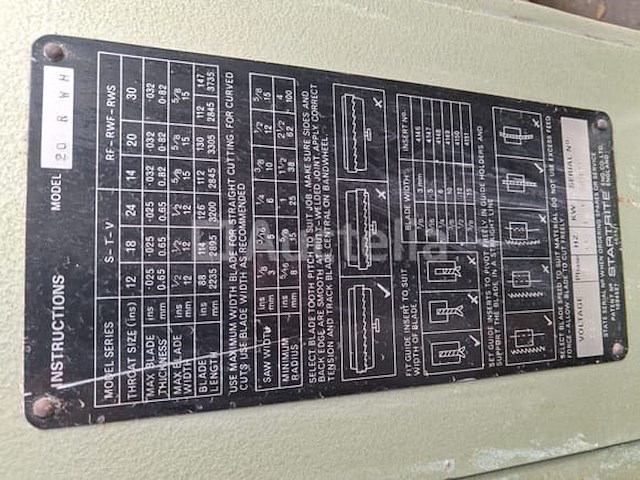 Startrite verticale zaag - afbeelding 1 van  10