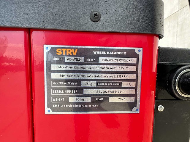 Starvox - 2026 - ac-wb24 - banden balanceerapparaat - afbeelding 4 van  14