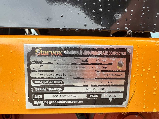 Starvox - 2026 - c160-2 - trilplaat - afbeelding 16 van  16