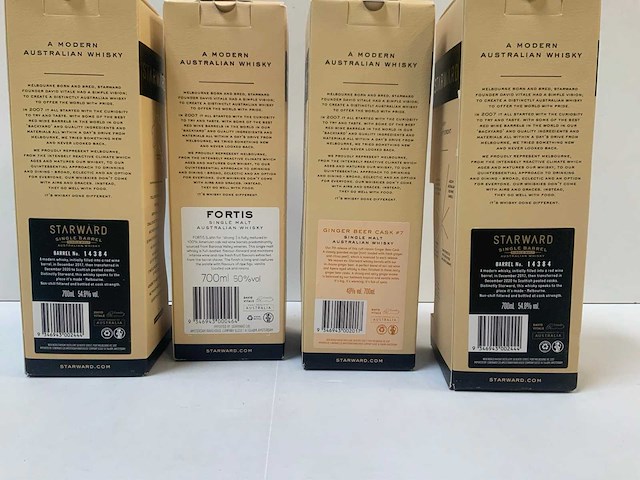 Starward australian whisky (4x) - afbeelding 7 van  7