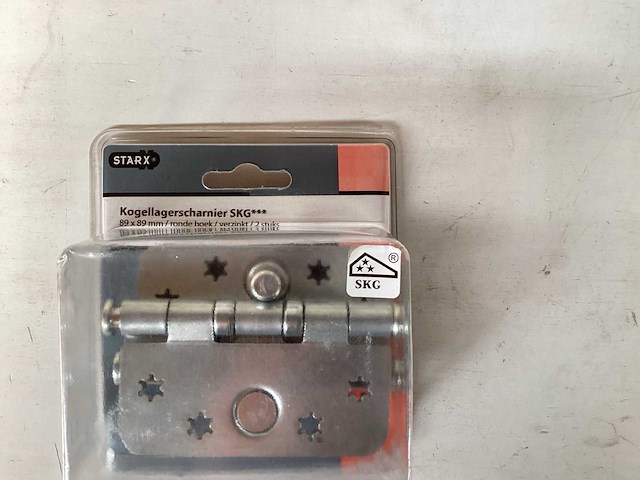 Starx kogellagerscharnier 89x89 mm (10x) - afbeelding 1 van  4