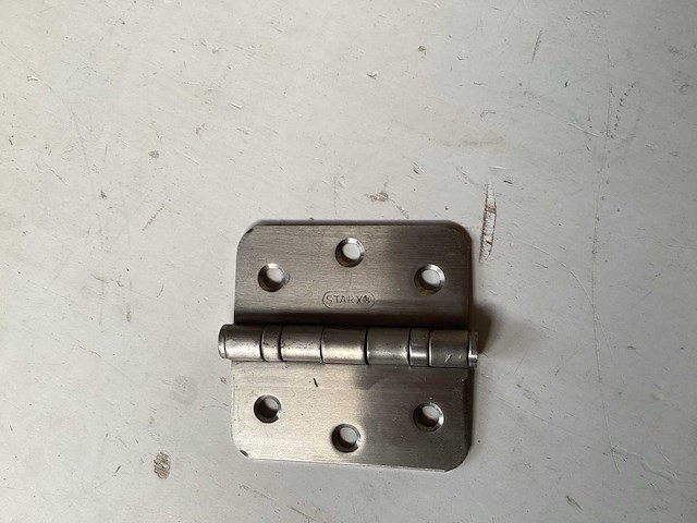 Starx kogellagerscharnier rvs 76x76mm (145x) - afbeelding 1 van  3