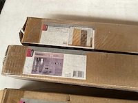 Starx retro rvs schuifdeursysteem compleet (4x) - afbeelding 2 van  3