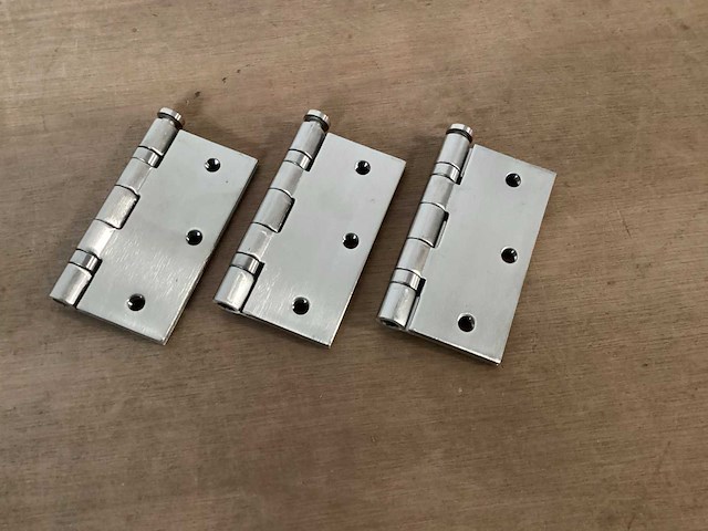 Starx rvs kogellager scharnier 89x89 mm, 3 pack (38x) - afbeelding 5 van  5