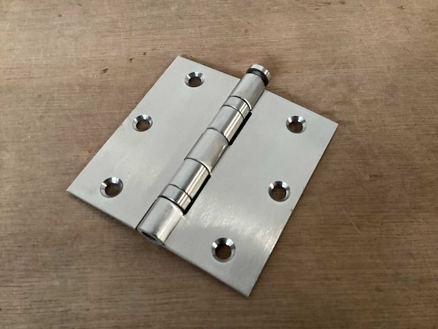 Starx rvs kogellager scharnier 89x89 mm, 3 pack (54x) - afbeelding 3 van  5