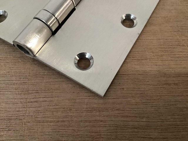 Starx rvs kogellager scharnier 89x89 mm, 3 pack (54x) - afbeelding 4 van  5