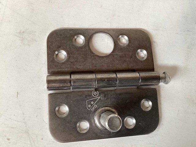 Starx scharnier met losse pen 76x76 mm (30x) - afbeelding 3 van  3