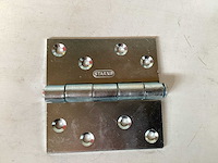 Starx scharnier met losse pen. 89x89 mm (130x) - afbeelding 1 van  4