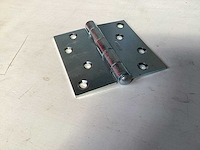 Starx scharnier met losse pen. 89x89 mm (130x) - afbeelding 2 van  4