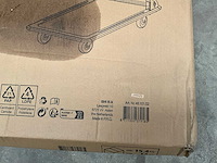 Starx sxpcs 3 opvouwbare plateauwagen - afbeelding 2 van  3