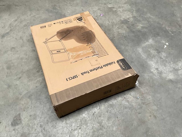 Starx sxpcs 3 opvouwbare plateauwagen - afbeelding 3 van  3