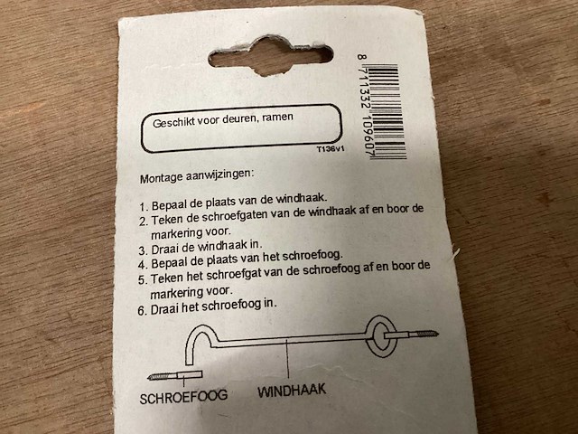 Starx windhaak 25 cm (103x) - afbeelding 4 van  4