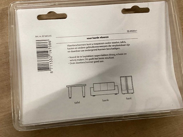 Starx zelfklevend vilt 25x25 mm (44x) - afbeelding 3 van  3