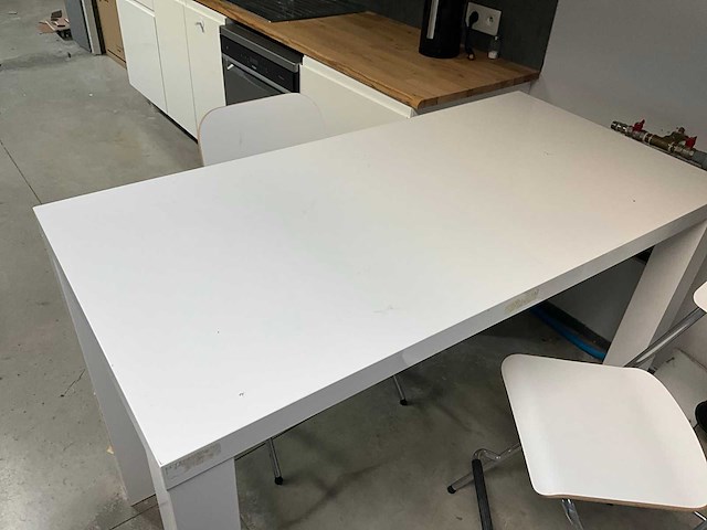 Statafel + 2x barkruk - afbeelding 4 van  7