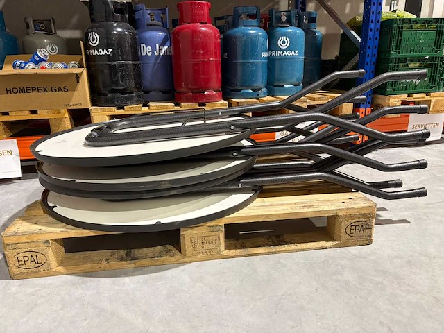 Statafel (4x) - afbeelding 1 van  1