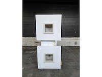 Statafel hout (3x) - afbeelding 2 van  5
