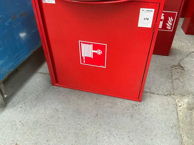 Statamat plaatstalen brandslanghaspelkast (11x) - afbeelding 3 van  3