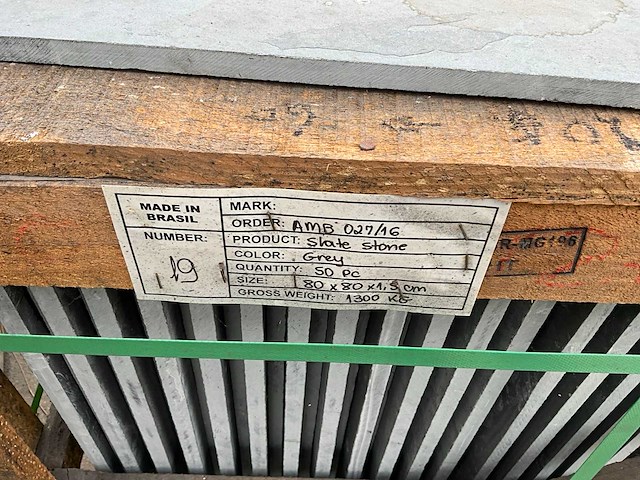 State stone grey natuursteen tuintegels ca. 32m2 - afbeelding 2 van  3